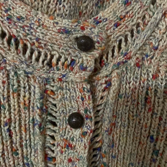Gorgeous Kimchi Blue Button-Up Sweater - Picture 2 of 5